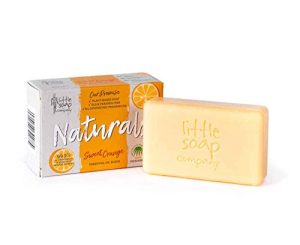 Little Soap Company Naturals Range - Bar Soap | Refreshing Cleansing Soap bars (Sweet Orange) by WK Organics UK