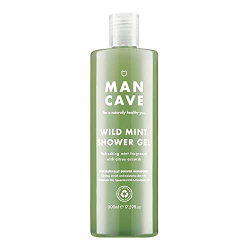 ManCave Wild Mint Shower Gel 500 ml by WK Organics.
