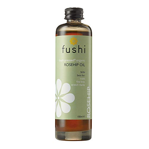 Fushi Organic Rosehip Seed Oil 100 ml | min Vitamin E 18.3 mcg/g | Fresh-Pressed | Best for Scars