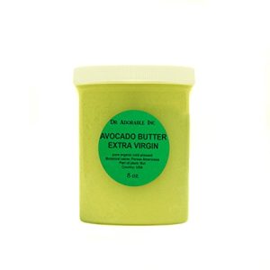 Avocado Butter Extra Virgin Unrefined By Dr.Adorable Pure Raw 8 Oz by WK Organics. C