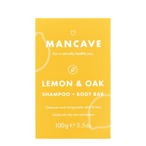 ManCave Lemon & Oak Shampoo + Body Bar