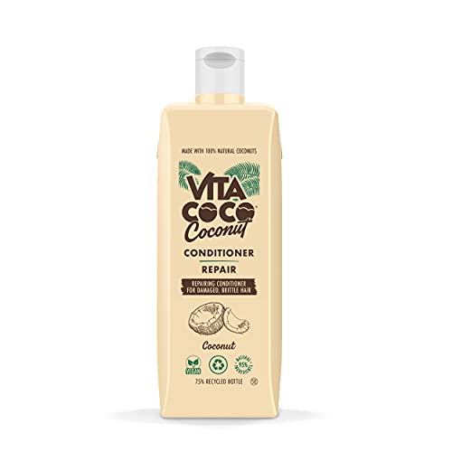 Vita Coco Repairing Coconut Conditioner for Dry Damaged Hair (400ml) • Conditioner nourishes and protects the hair with 100% Natural Coconuts while revitalizing the hair by WK Organics.