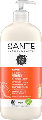 SANTE Naturkosmetik Moisturising Shampoo Organic Mango & Aloe Vera