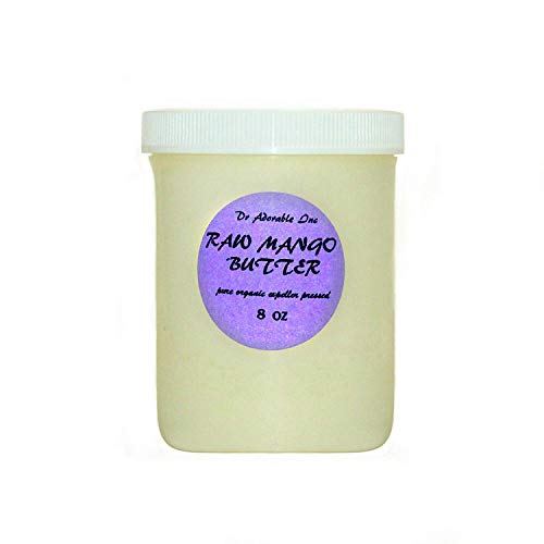 RAW Mango Butter Organic 100% Pure 8 Oz by WK Organics. C