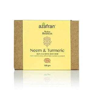 Azafran Turmeric and Neem Bath Soap Bar