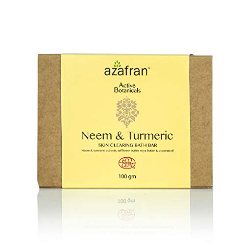 Azafran Turmeric and Neem Bath Soap Bar
