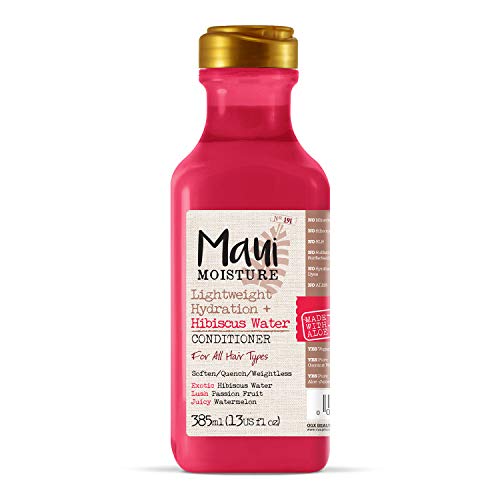 Maui Moisture Aloe Vera and Hibiscus Water Conditioner for dry fine hair 385ml by WK Organics.