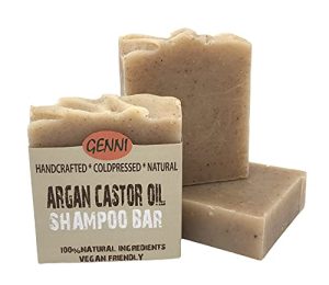 Argan and Castor Oil Shampoo Bar | Handcrafted Artisan | Eco & Vegan Friendly | All hair types by WK Organics.