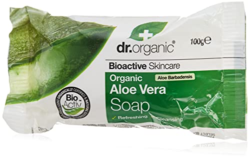 Dr.Organic Aloe Vera Soap 100g by WK Organics.
