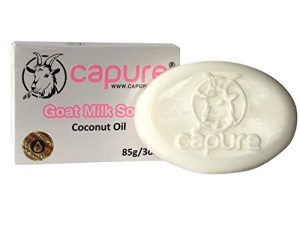 Goat Milk Soap with Coconut Oil (85g/3oz) by WK Organics.