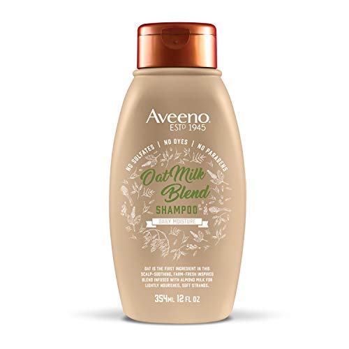 Aveeno Scalp Soothing Oat Milk Blend Shampoo for Daily Moisture and Light Nourishment