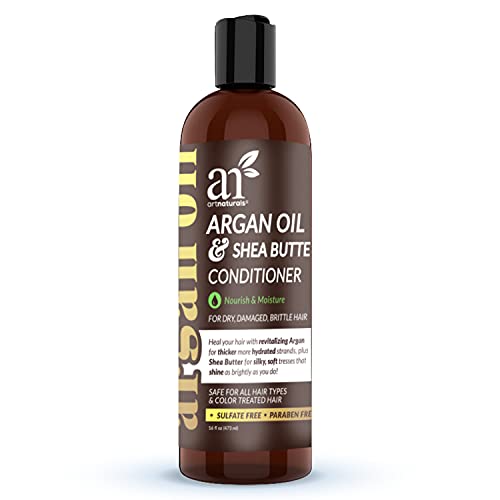 ArtNaturals Argan Oil Hair Conditioner - (16 Fl Oz / 473ml) - Sulfate Free - Deep Conditioning Treatment for Natural