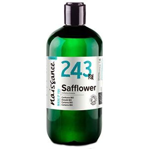 Naissance Safflower Oil (#243) 500ml Certified Organic 100% Pure by WK Organics.