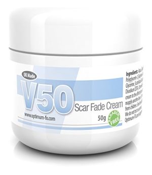 V50 Scar Fade Cream Treat New and Old Scars Acne Scars Facial Blemishes and Dark Spot Treatment Use Anywhere on Your Body – Paraben and Cruelty FREE - 50 g : Amazon.co.uk: Health & Personal Care