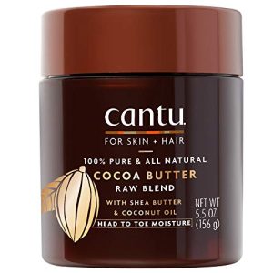 Cantu  Skincare Cocoa Butter Raw Blend 156g by WK Organics.