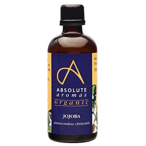 Absolute Aromas Organic Jojoba Oil 100ml - in Glass Bottle - Pure