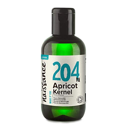 Naissance Certified Organic Apricot Kernel Oil (no. 204) 100ml - Pure