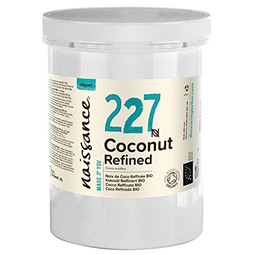 Naissance Organic Refined Coconut (Solid) Oil (#227) 1kg - Pure