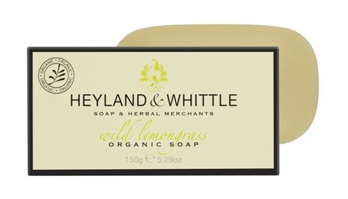 Organic Wild Lemongrass Soap Bar by WK Organics. C