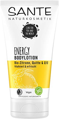 Sante Naturkosmetik Energy Body Lotion with Organic Lemon