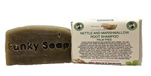 Funky Soap Palm Free Nettle & Marshmallow Root Shampoo Bar