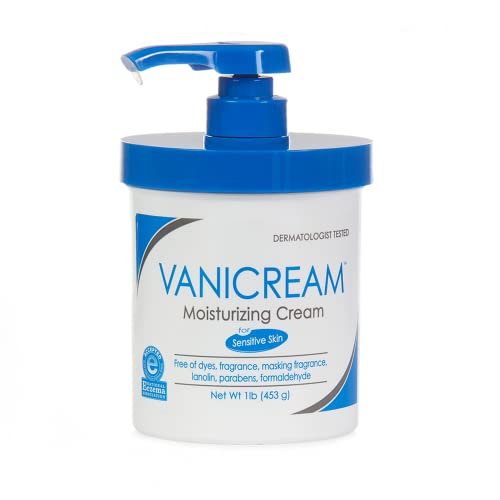 Vanicream Moisturizing Cream with Pump White Fragrance Free
