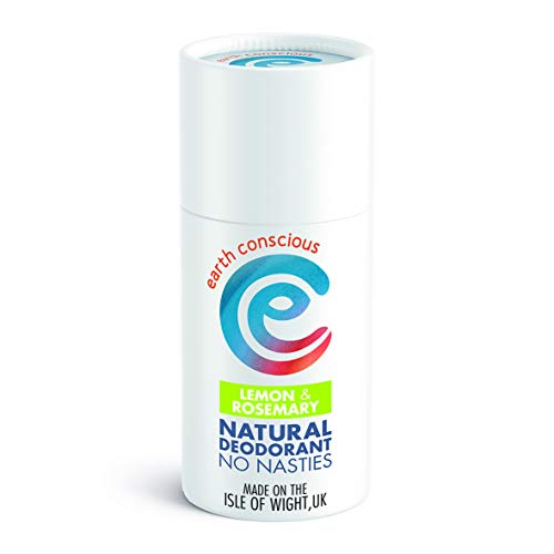 Earth Conscious Natural Deodorant Stick (Lemon & Rosemary