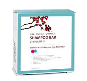Hair Shampoo Bar by Palestren ® - High Lather Formula Natural Shampoo Bar - Plastic free