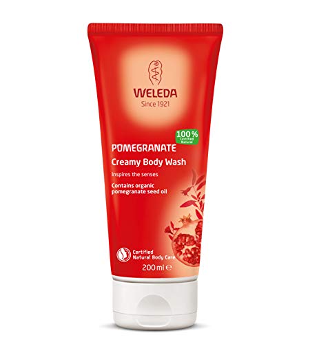 Weleda Organic Pomegranate Creamy Body Wash 200ml by WK Organics.