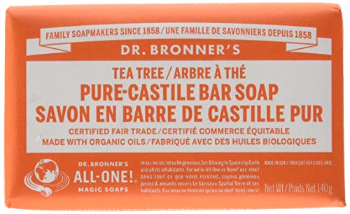 Dr Bronners Magic Soap Tea Tree 140g by WK Organics.