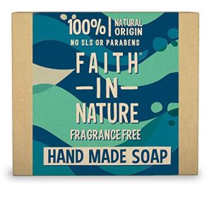 Faith In Nature Organic Seaweed Soap 100g (Pack of 3)(Packaging may Vary) by WK Organics.