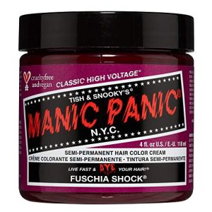 Manic Panic High Voltage Classic Hair Dye (Fuschia Shock) by WK Organics UK