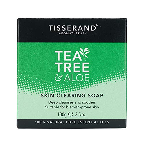 Tisserand Aromatherapy Tea Tree and Aloe Skin Clearing Soap