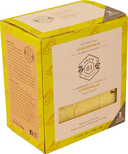 Crate 61 Lemongrass Soap 3 pack
