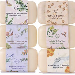 O Naturals 6 Piece Moisturizing Body Wash Bar Soap Collection Zero Waste. Face Soap Acne Soap 100% Natural Organic Ingredients & Therapeutic Essential Oils. Vegan Gift Set Triple Milled 680gr Total at WK Organics UK online shop in: Beauty B
