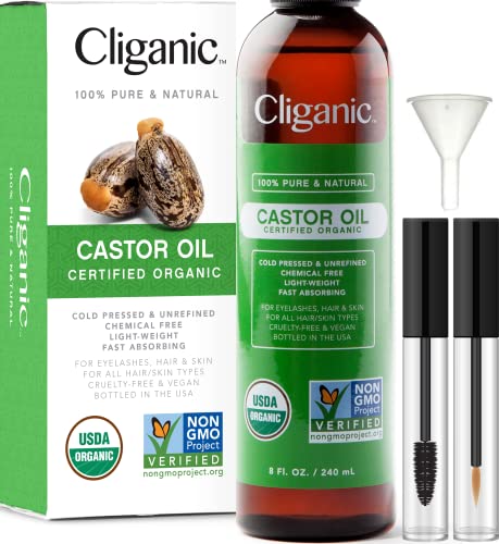 Cliganic USDA Organic Castor Oil