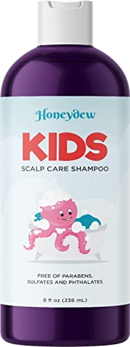 Anti Dandruff Shampoo for Kids - Best Tear Free Natural Children's Scalp Treatment with Lavender & Tea Tree + Jojoba - Sulfate Free for All Ages (8oz) : Amazon.co.uk: Baby Products B