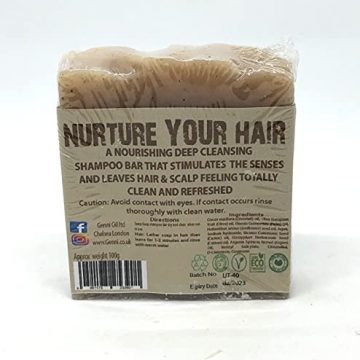 Argan and Castor Oil Shampoo Bar | Handcrafted Artisan | Eco & Vegan Friendly | All hair types by WK Organics. B