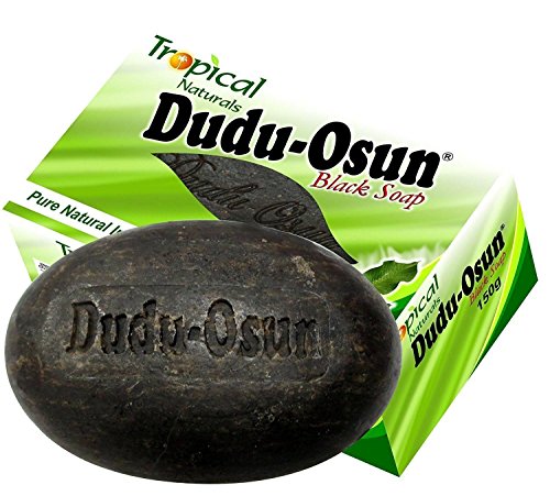 Dudu Osun 150 g Tropical Pure Natural African Black Soap - Pack of 3 by WK Organics. C