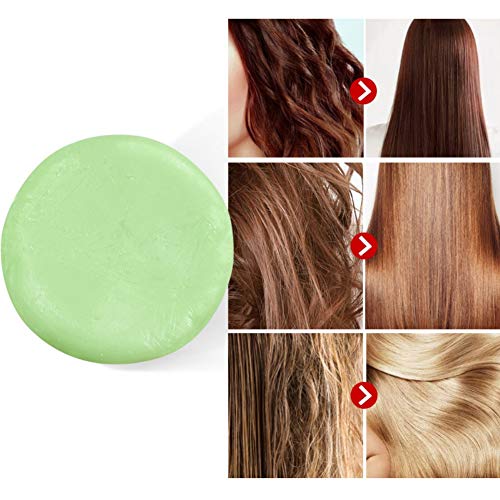 Allouli Green Tea Fragrance Hair Conditioner Handmade Soap Shampoo Bar Moisturizing Nourishing Hair Care by WK Organics. C
