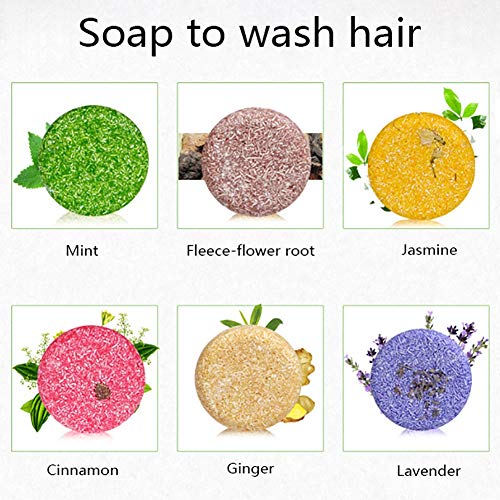 Wishwin Hair Soap Shampoo Bar Organic Handmade Hair Shampoo Soap as Hair Regrowth Shampoo by WK Organics. B