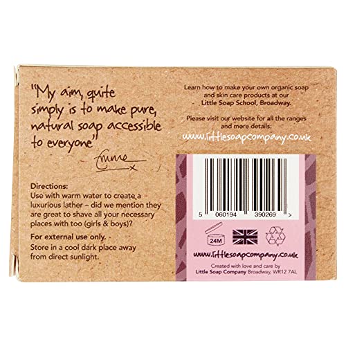 Little Soap Company Soap Bar with Rose Geranium – Natural