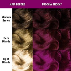 Manic Panic High Voltage Classic Hair Dye (Fuschia Shock) by WK Organics UK B