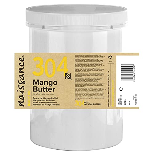 Naissance Refined Mango Butter 1kg by WK Organics. C