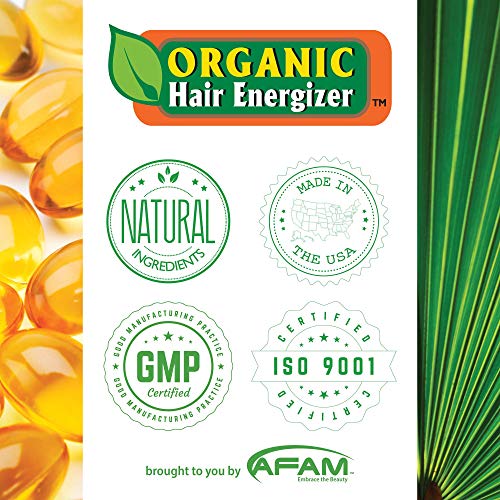 Organic Hair Energizer 5 in 1 Rejuvenating Conditioner with Pro Vitamin B5 by WK Organics. B