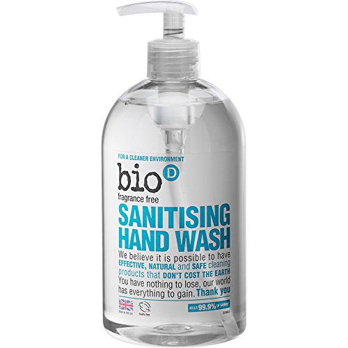 Bio-D - Sanitising Hand Wash | 500ml | 2 PACK BUNDLE by WK Organics. C