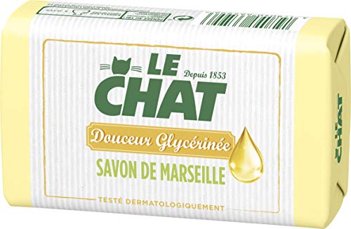 Le Chat - Solid Glycerined Marseille Soap - 100 g x 6 by WK Organics UK C