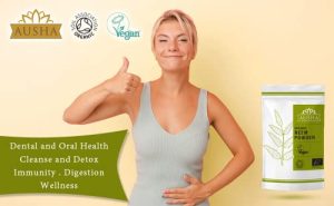 Ausha Organic Neem Leaf Powder 100g | Immunity
