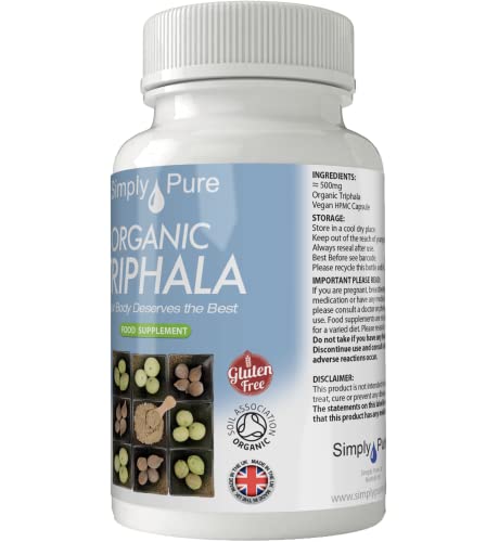 Simply Pure Organic Triphala Capsules x 90