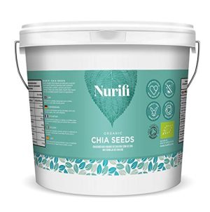 1KG Organic Chia Seeds - by Nurifi - Certified Organic Grade at WK Organics UK online shop in: Health & Personal Care C
